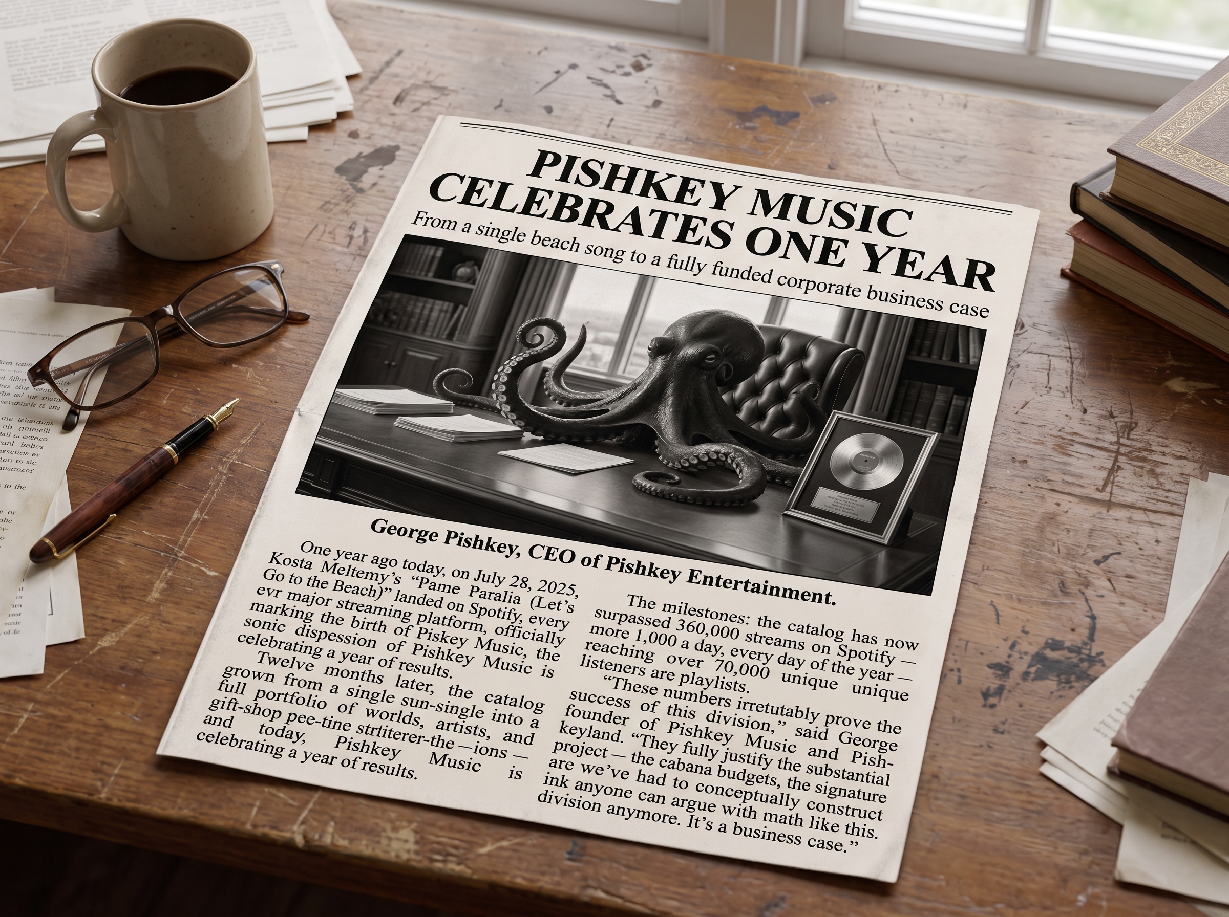 Pishkey Music Turns One